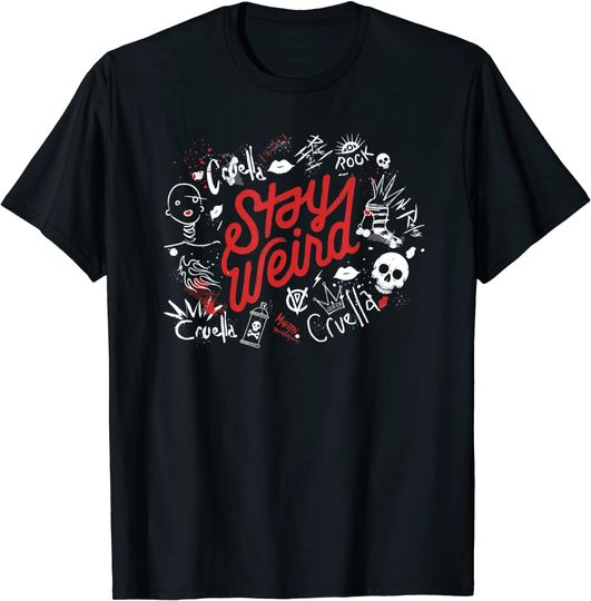 Cruella Stay Weird T Shirt