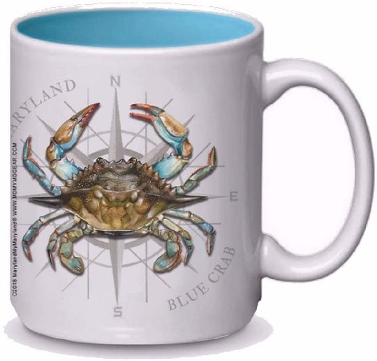 Maryland Blue Crab Coffee Tea Mug