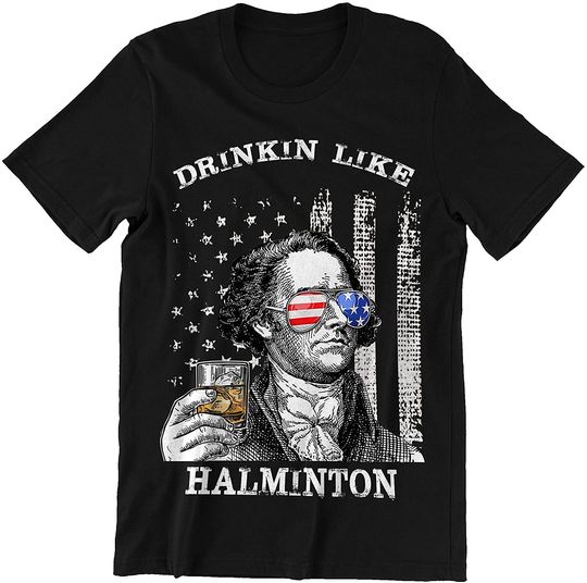 Discover Drinkin Like Halminton US Independence Day Shirt