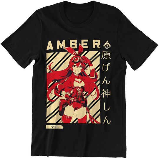 Discover Genshin Impact Amber  Gamer Shirt
