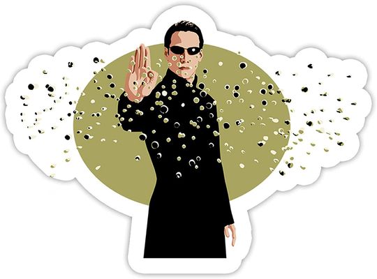 The Matrix Neo  Sticker 3"