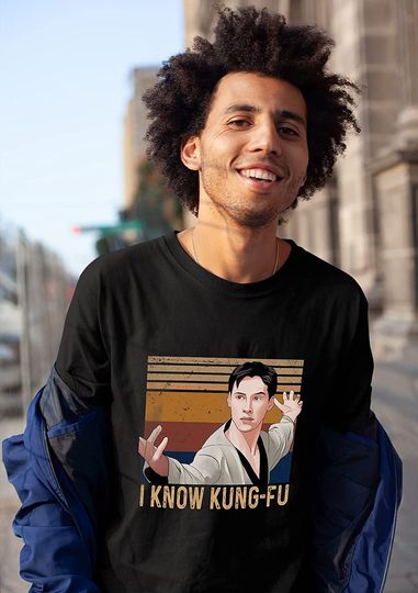 The Matrix Neo I Know Kung-Fu Unisex Tshirt