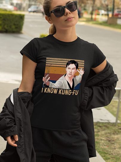 The Matrix Neo I Know Kung-Fu Unisex Tshirt