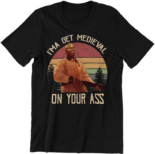 Marsellus Wallace I'ma Get Medieval On Your As Circle Unisex Tshirt