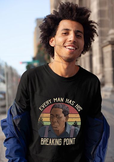 The Shawshank Redemption  Red Every Man Has His Breaking Point Circle Unisex Tshirt