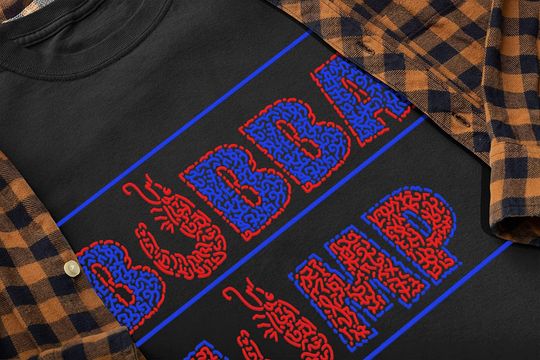 Nirvan Forrest Gump Bubbagump Unisex Tshirt