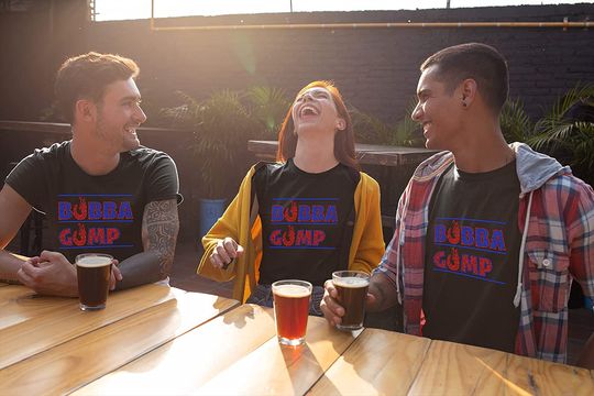 Nirvan Forrest Gump Bubbagump Unisex Tshirt