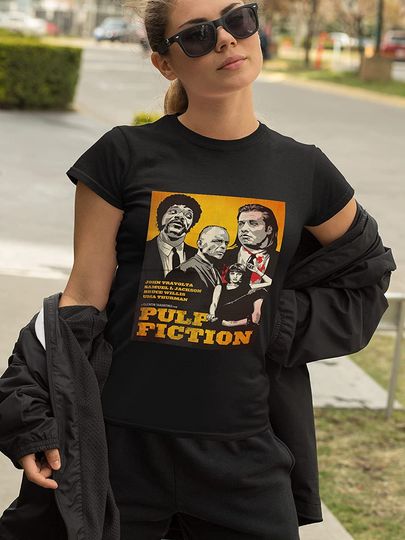 Nirvan Pulp Fiction Poster Unisex Tshirt