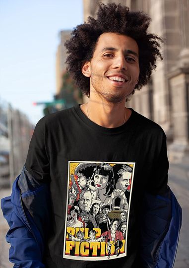 Pulp Fiction Poster =Unisex Tshirt