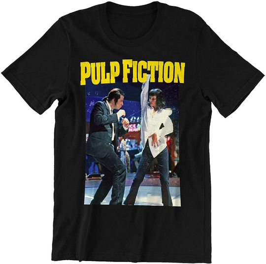 Pulp Fiction Mia and Vincent Dance Poster Unisex Tshirt