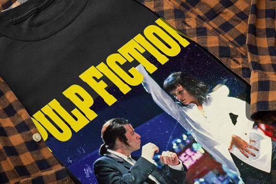 Pulp Fiction Mia and Vincent Dance Poster Unisex Tshirt