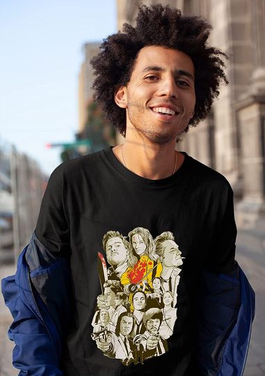 Pulp Fiction Characters Unisex Tshirt