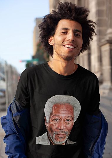 The Shawshank Redemption Drawing by Morgan Freeman Unisex Tshirt