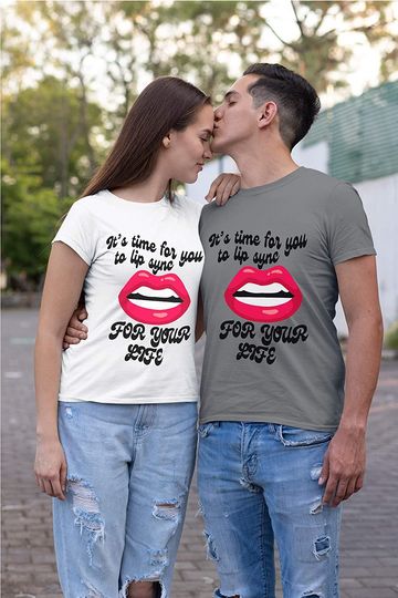The Time Has Come for You to Lip-sync for Your Life RuPaul Lips Shirt