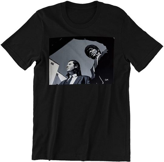 Nirvan Pulp Fiction Jules and Vincent  Unisex Tshirt