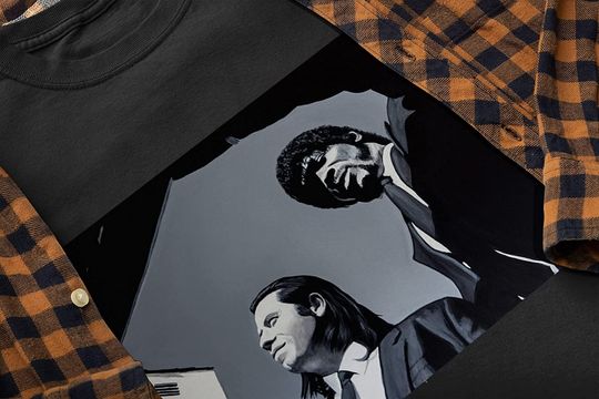 Nirvan Pulp Fiction Jules and Vincent  Unisex Tshirt