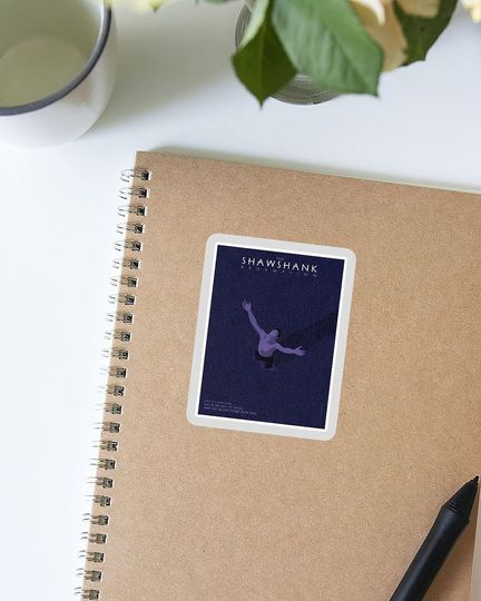 The Shawshank Redemption Andy Dufresne Movie Posters Sticker 2"