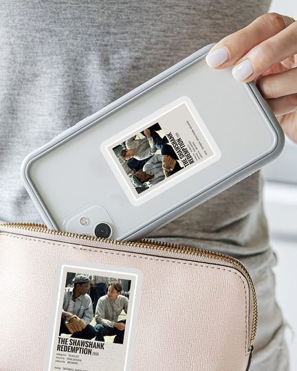 The Shawshank Redemption Andy Dufresne and Red Movie Posters Sticker 2"