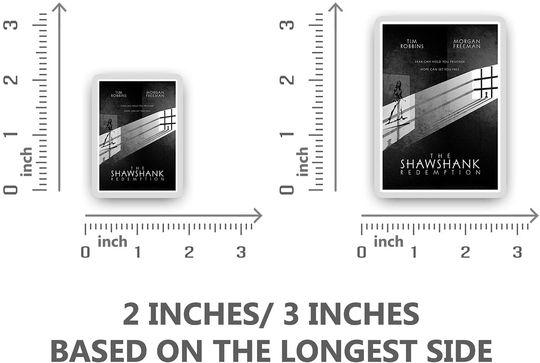 The Shawshank Redemption Movie Posters Sticker 3"