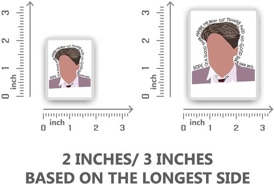 The Shawshank Redemption Hope is A Good Thing Sticker 2"