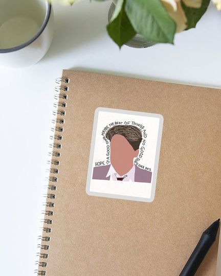 The Shawshank Redemption Hope is A Good Thing Sticker 2"