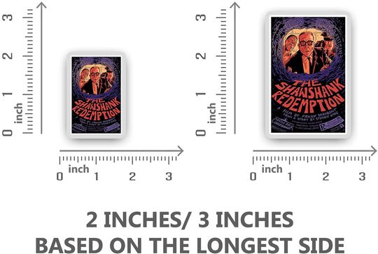 The Shawshank Redemption Movie Posters Sticker 2"