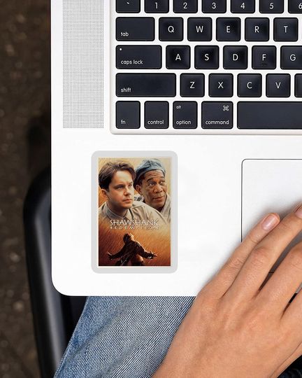 The Shawshank Redemption Andy Dufresne and Red Movie Posters Sticker 2"