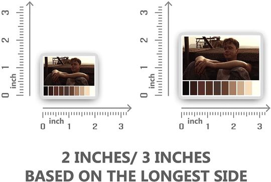 The Shawshank Redemption Andy Dufresne Sticker 3"