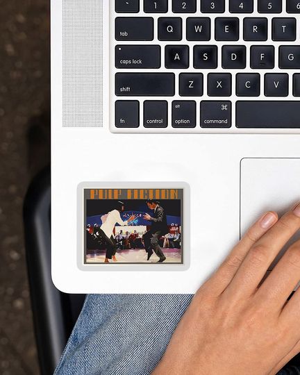 Pulp Fiction Dance Sticker 3"