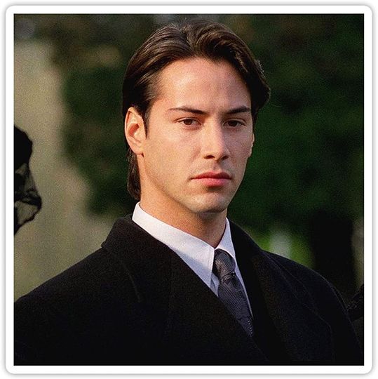 The Matrix Keanu Reeves Sticker 3"