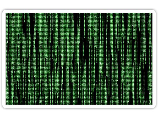 The Matrix Sticker 2"