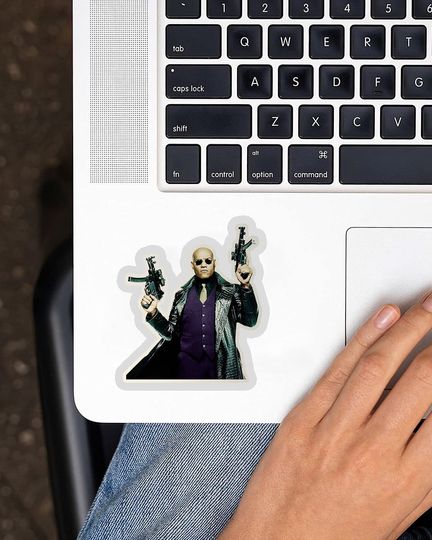 The Matrix Morpheus Sticker 2"