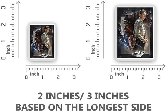 The Shawshank Redemption Movie Posters Sticker 2"