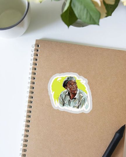 The Shawshank Redemption Free Man Sticker 2"