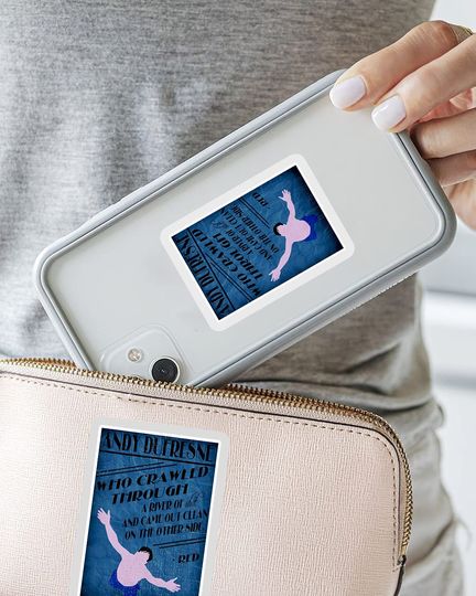 The Shawshank Redemption Andy Dufresne Sticker 2"