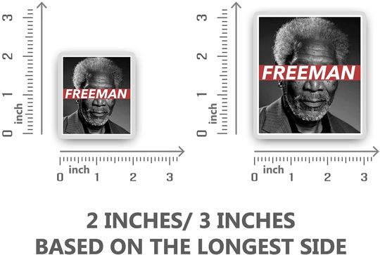 The Shawshank Redemption Morgan Freeman Sticker 2"