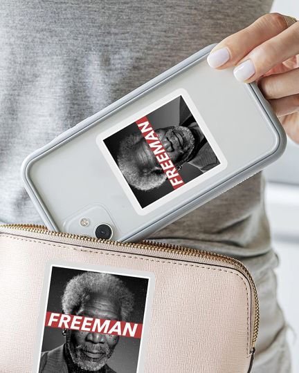 The Shawshank Redemption Morgan Freeman Sticker 2"