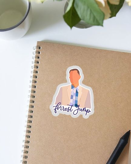 Forrest Gump  Sticker 2"