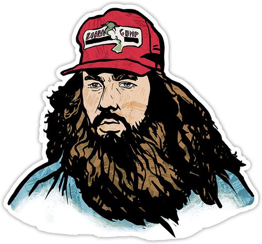 Forrest Gump  Sticker 3"