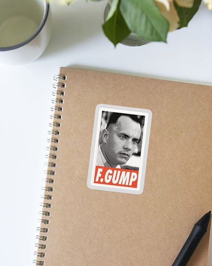 Forrest Gump  Sticker 3"