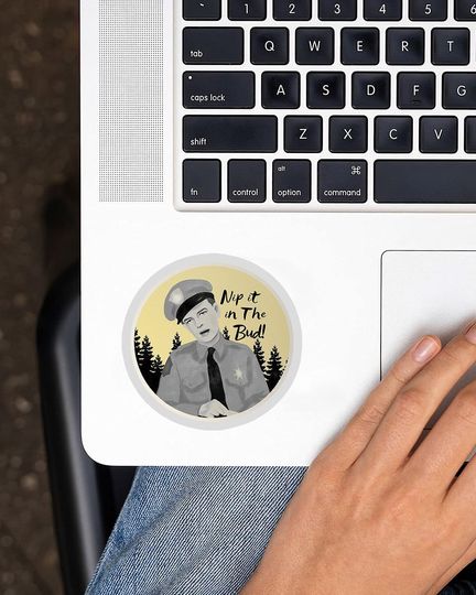 Griffith Show Don Knotts As Barney Fife Sticker 3"