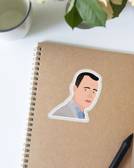 Forrest Gump Sticker 2"