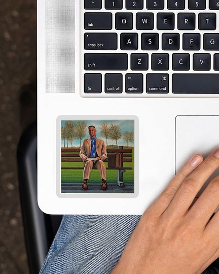 Forrest Gump Painting Sticker 2"