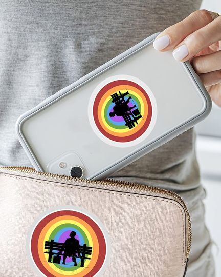 Forrest Gump Arcenciel Sticker 3"