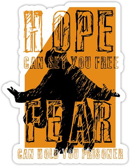 The Shawshank Redemption Andy Hope Can Set You Free Sticker 2