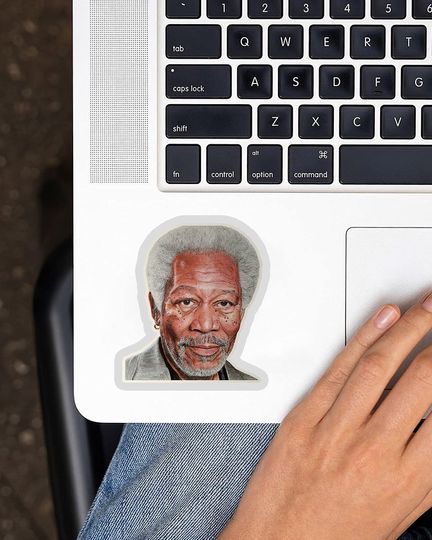 The Shawshank Redemption Drawing by Morgan Freeman Sticker 3