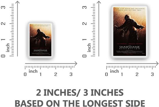 The Shawshank Redemption Andy Dufresne Movie Posters Sticker 2