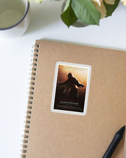 The Shawshank Redemption Andy Dufresne Movie Posters Sticker 2