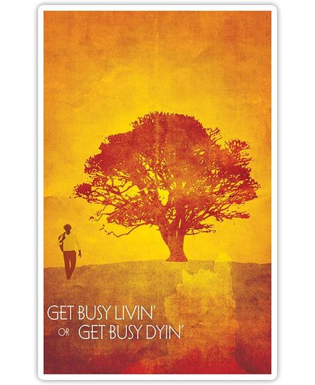 The Shawshank Redemption Andy Dufresne Posters  Sticker 2