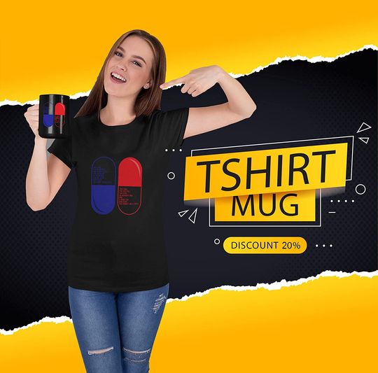 The Matrix Red Pill Or Blue Pill Mug 11oz